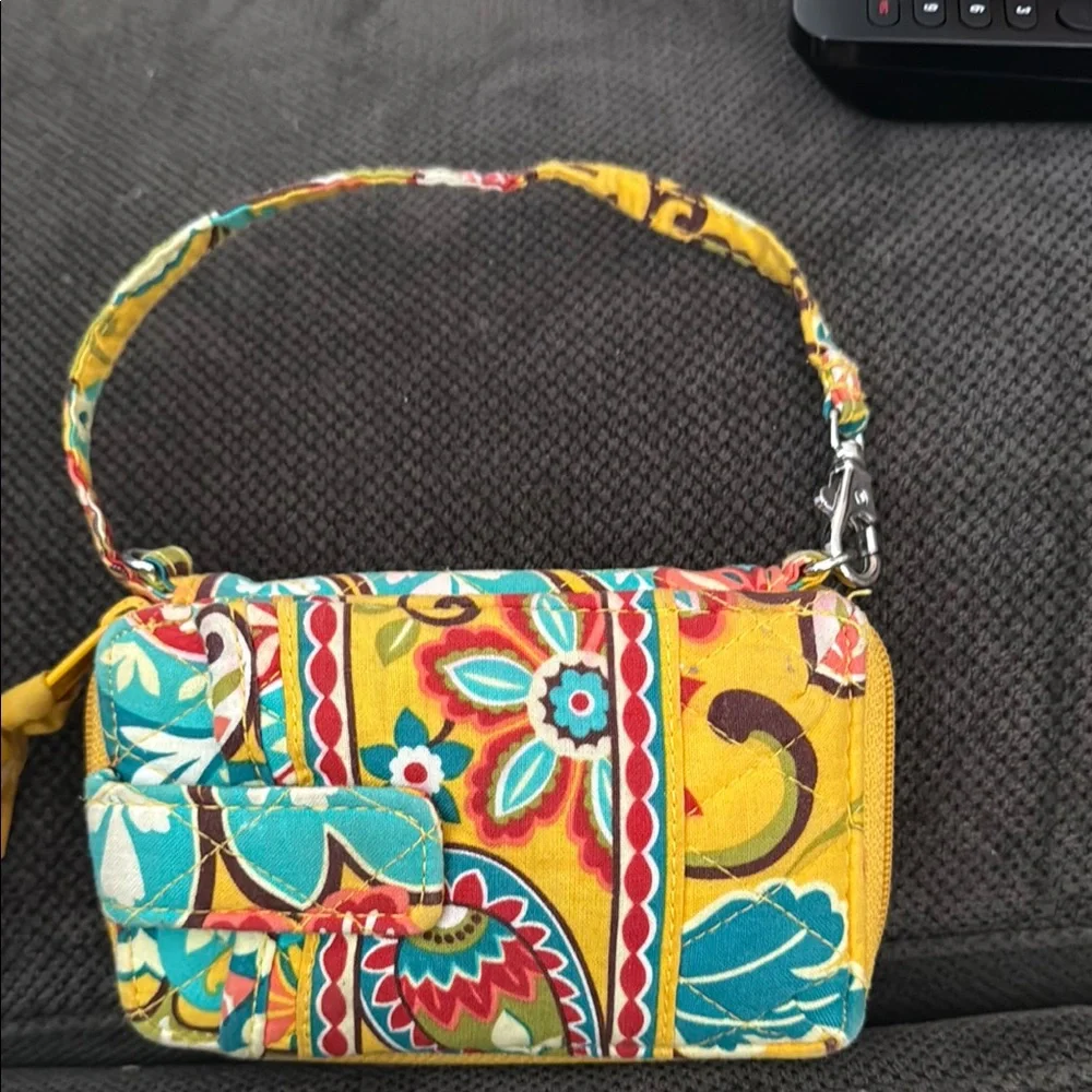 Colorful Floral Phone Pouch